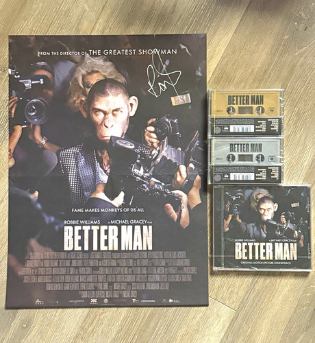 Robbie williams signed - robbie, poster