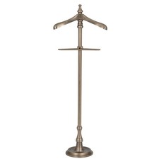 Antiqued silver valet - antiqued, stand