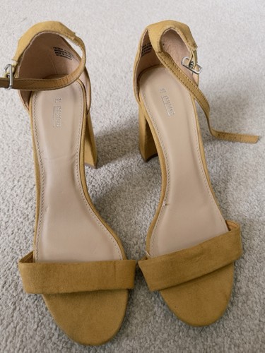 Ladies papaya mustard - ladies, heeled