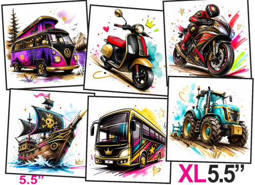 Male vehicle card - vehicle,