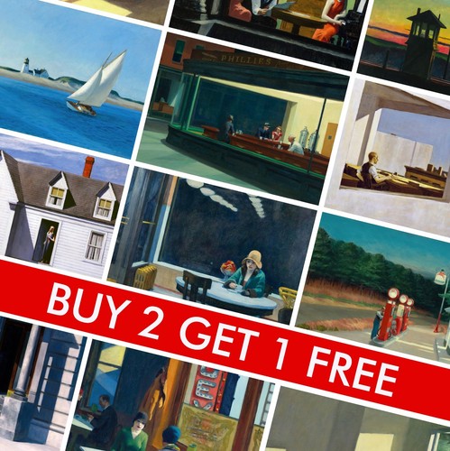Edward hopper prints classic - hopper,
