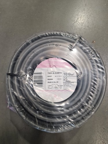 6242y twin earth cable - &, 10mm