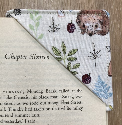 Handmade fabric square - handmade, corner