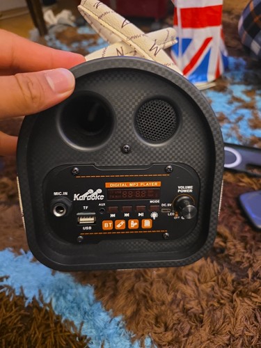 Karaoke speaker with - speaker,