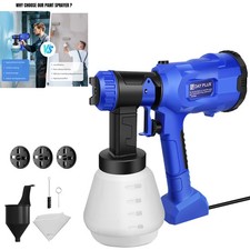 Dayplus Paint Sprayer 5000W, Electric Spray Gun for Outdoor & Indoor, 1000ml Cup