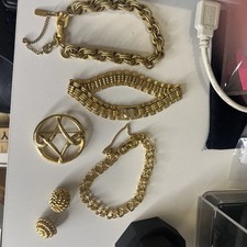vintage jewelry lot signed