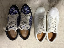 2 Pairs Of Jimmy Choo Trainers Size 3