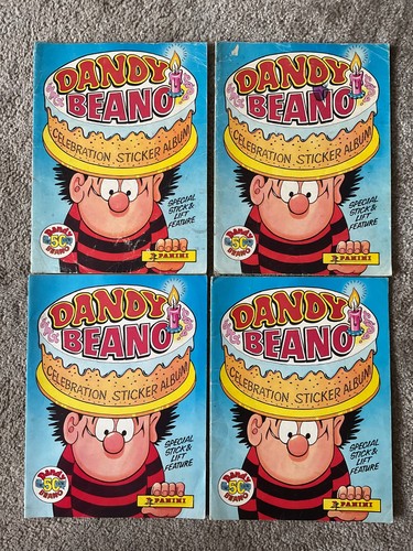 The dandy beano sticker - the,