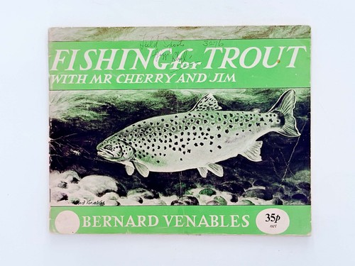 Fishing for trout - for, with