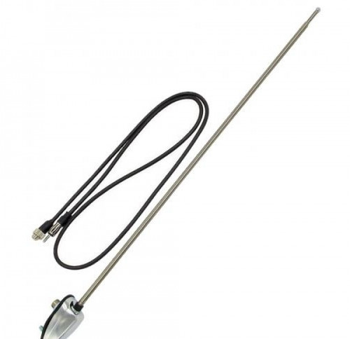 Chrome vintage antenna - chrome, vw