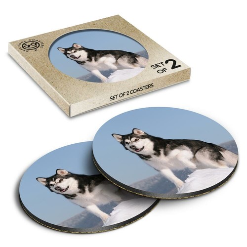 Boxed round coasters - 2,