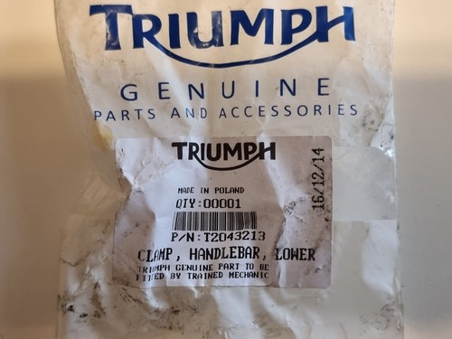 Genuine triumph street triple - triumph,