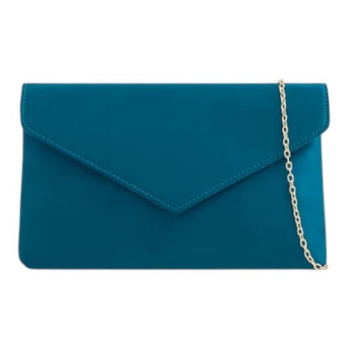 Ladies faux suede - suede, clutch