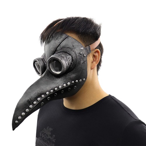 Plague doctor mask - with, hat