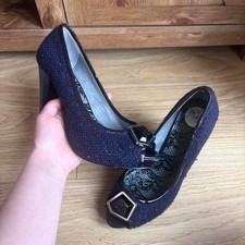 Miss Sixty Shield Buckle Heels