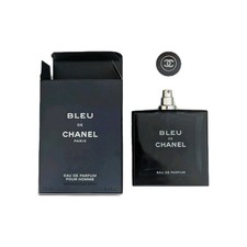 EMPTY Mens CHANEL Bleu de Chanel Eau de Parfum Bottle 100ml  With Original Box