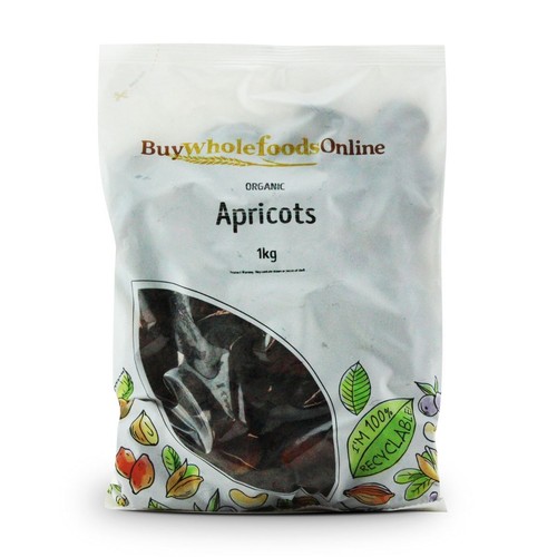 Organic apricots 1kg bwfo - apricots,