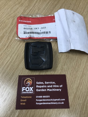 Genuine honda rubber pedal - genuine,