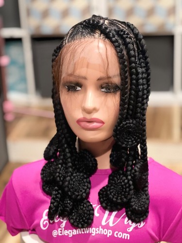 Knotless braided wig made on - wig,,