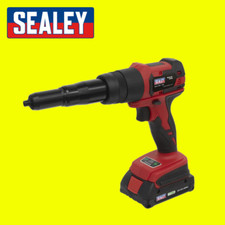 Sealey CP314 20V 1x2Ah Li-ion Cordless Riveter with Case 4 Power Settings