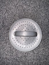 Vintage aluminum colander or