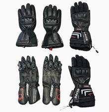 3 x Pairs Small Motorcycle Gloves - Hein Gericke, Schoeller Keprotec, Joe Rocket