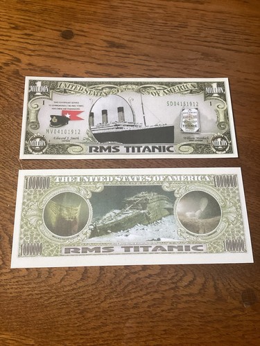 Titanic one million dollar - titanic,