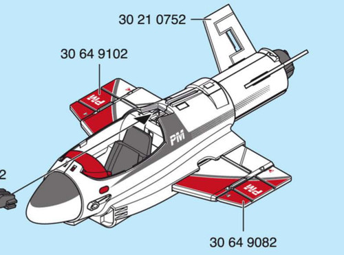 Playmobil 4342 click go jet - 4342,