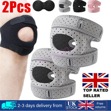 2x Wellknee Knee Brace,Well Knee Sleeve for Women Men Adjustable Patellar Tendon