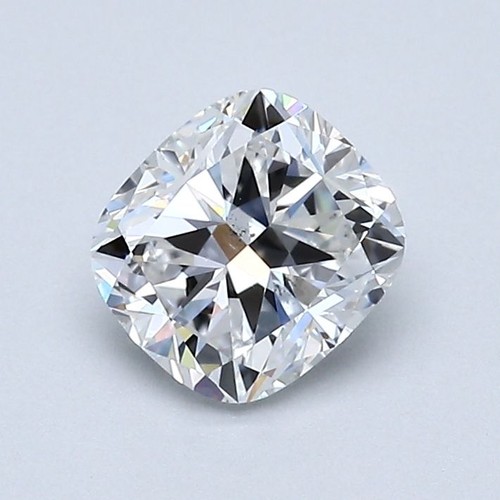 Cushion cut cert - 0.91, gia
