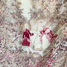 Romantic LARGE Curtain Vintage