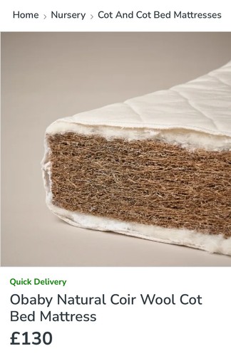 Obaby children mattress - children’s,