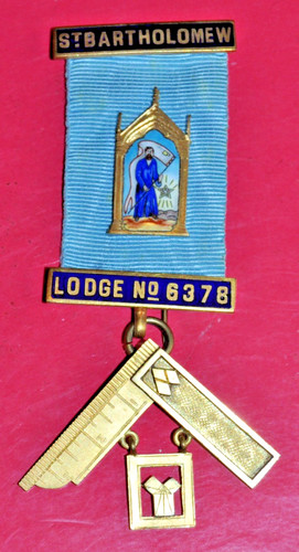 Masonic past master - master's, st