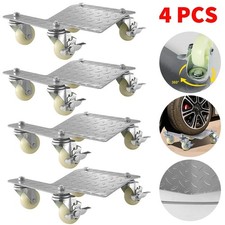 Car Wheel Dolly Tire Skate | Vehicle Moving Trolley with 4 Casters | Heavy Duty 