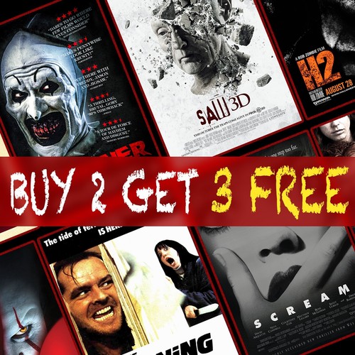 Scary horror movie - movie, posters