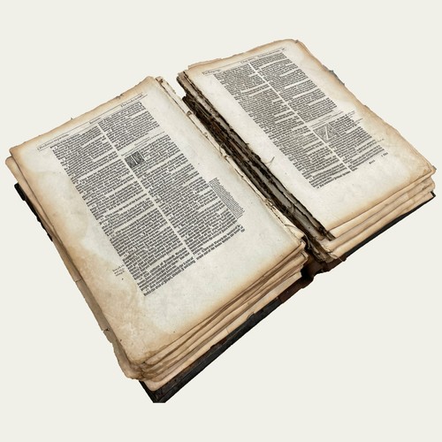 1595 bishops bible page an - 1595,