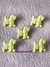 5 POODLE ~ DOG ~ PUPPY SHAPED