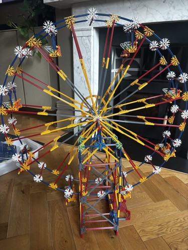 Nex amusement park building - k'nex,