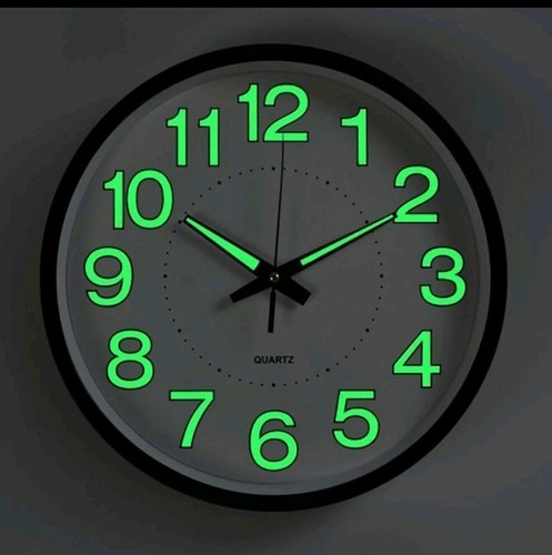 30cm large luminous wall - luminous, clock