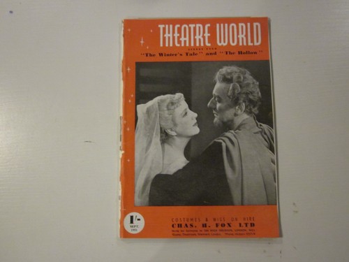 September 1951 theatre world - september,