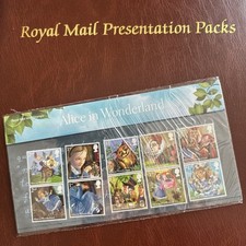 ALICE IN WONDERLAND Royal Mail Presentation Pack 506  MNH 2015  mint RM stamps