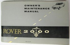 ROVER 2000 SC/TC/Auto Car