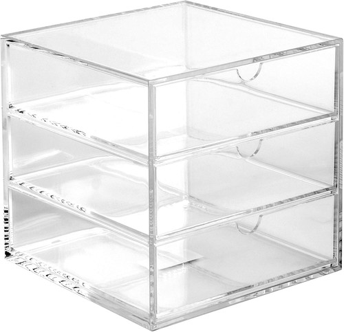 Clear acrylic drawer storage - clear,