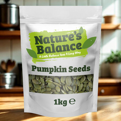 Pumpkin seeds 1kg raw whole - seeds,