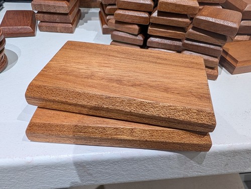 Mahogany plinth 55mm - 55mm, x