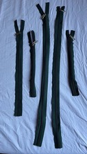 Lovely Job Lot Of Vintage Zips, Bundle, 5 Zips, various sizes,  by Caravel VGC
