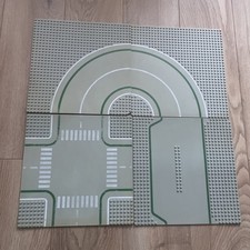 4x LEGO VINTAGE BASE PLATE