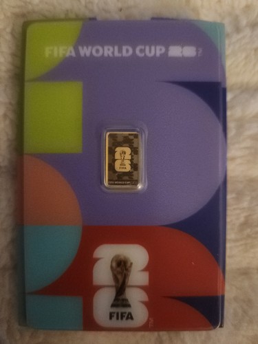 999 fine gold fifa world - 1g,