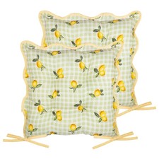 furn. Fruits Lemons Seat Pads