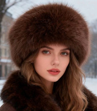 New Fluffy Fur Bucket Hat For